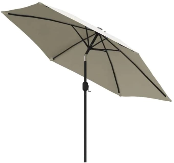 BIXc®- Strand parasol, parasol, strand, tuin, terras, met stalen paal, 309 cm.
