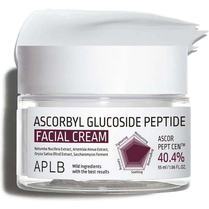 APLB Ascorbyl Glucoside Peptide Gezichtscrème 55ml #55ml 1PCS white