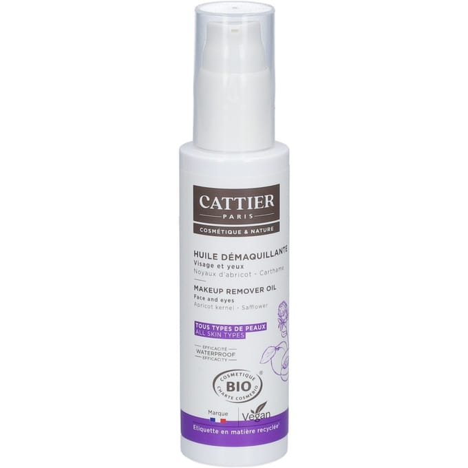 Cattier Makeup Remover Oil Face and Eyes 100 Olie