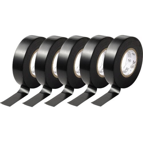 3M 160 Isolatietape Zwart (l x b) 20 m x 18 mm 5 stuk(s)