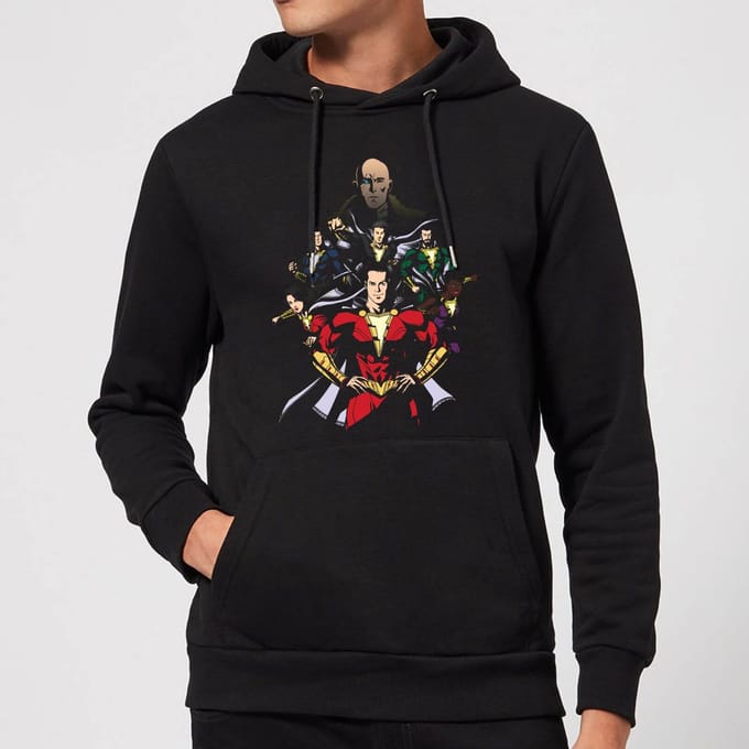 Shazam! Team Up hoodie - Zwart - S