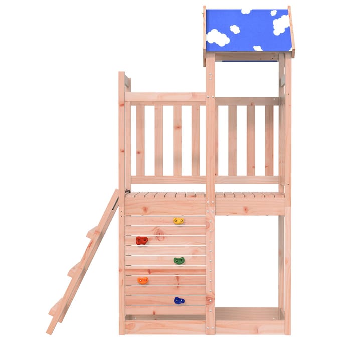 vidaXL Speeltoren Douglashout 110,5 x 52,5 x 215cm Massief douglashout