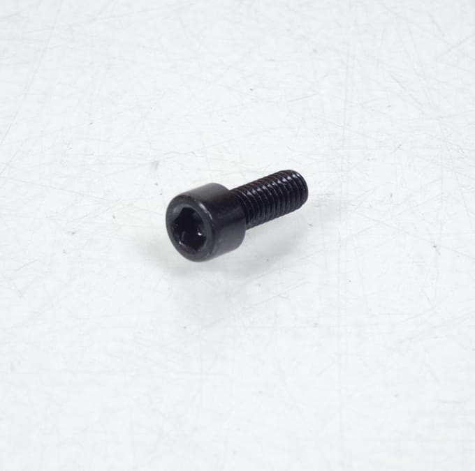 Vis BTR 5mm M6 pas 100 16mm annodisé Noir 3AS Racing pour moto Neuf