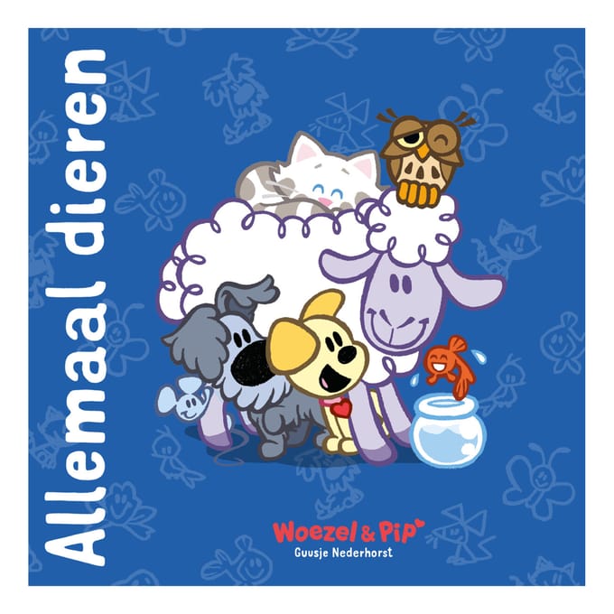 Boek Woezel & Pip Allemaal Dieren Karton
