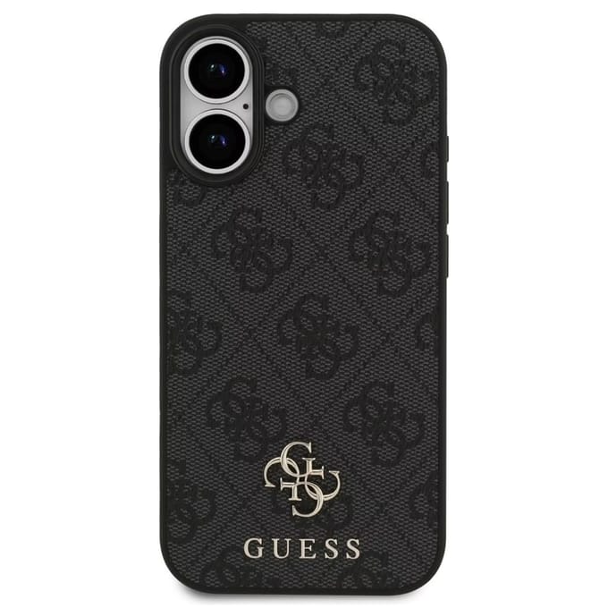 Guess Back Cover Case - iPhone 17 - Zwart - MagSafe-compatibel - Slanke bescherming & verbeterde grip