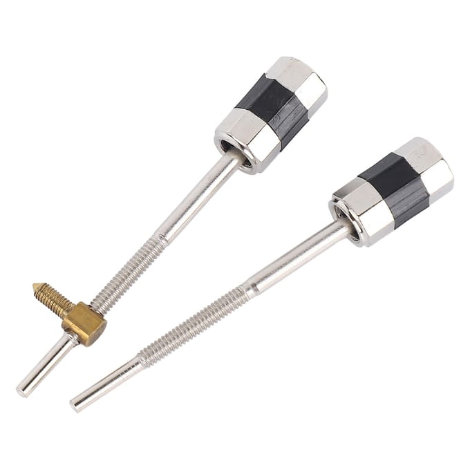Cellostrijkstokschroef Metalen Strijkstok Snaar Verstelbare Schroef Instrumentaccessoire voor Vervanging white