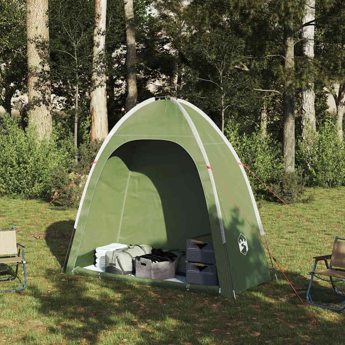 vidaXL - Opbergtent - waterdicht - groen