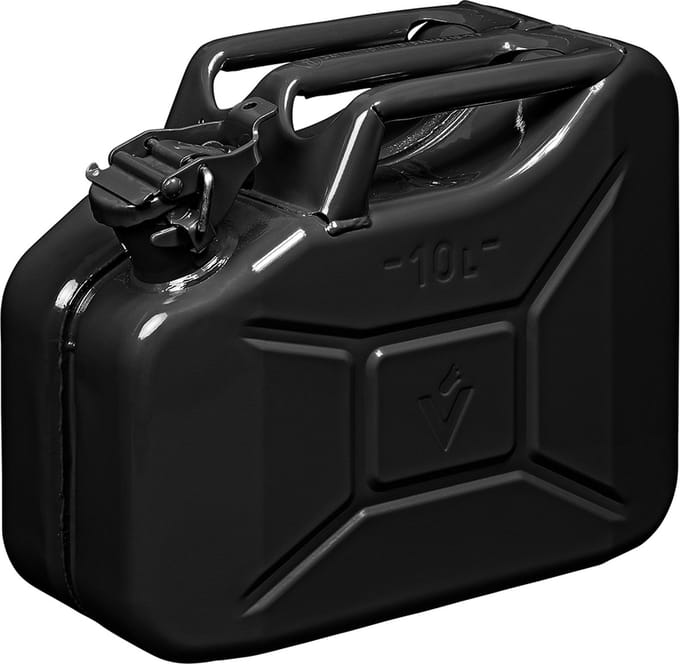 ProPlus Jerrycan 10 liter - Metaal - Zwart - UN en TÜV/GS Gekeurd