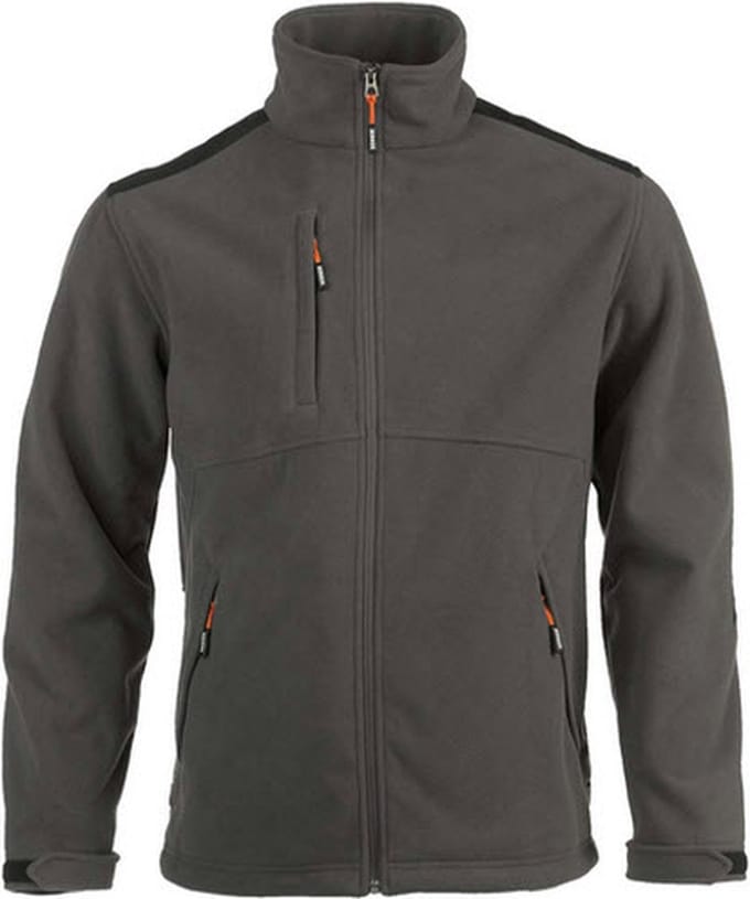 Herock Marcus Fleecejack additionals (1901) - Grijs - S