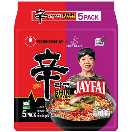 Nongshim Shin Ramyun Tom Yum Instant Noedels 5-pack