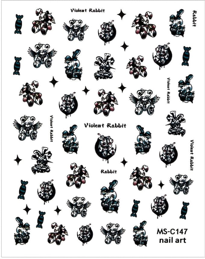 GNB-LAB - Nagelstickers - Halloween - Zelfklevend - Dun