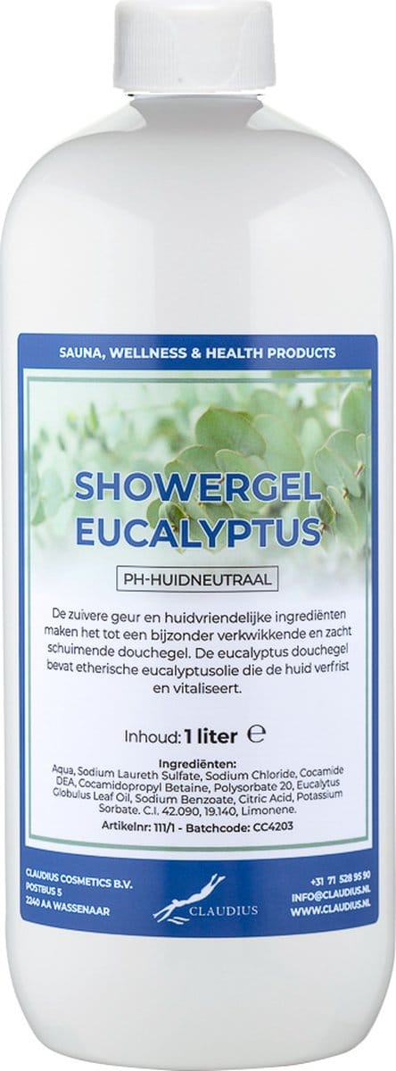 Douchegel Eucalyptus 1 Liter - Showergel