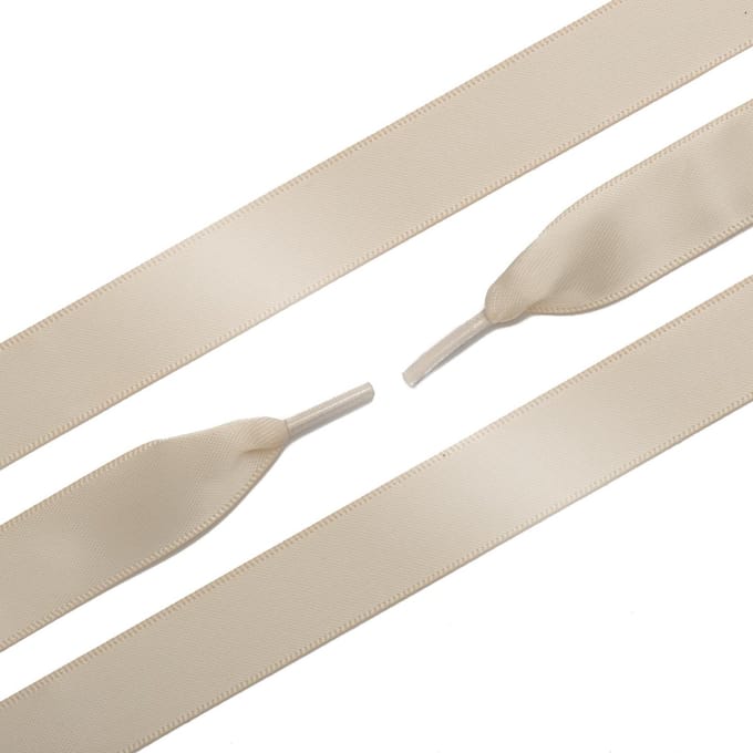 Ringpoint Veters Schoenveters satijn zalm Luxury Powder - 120 cm