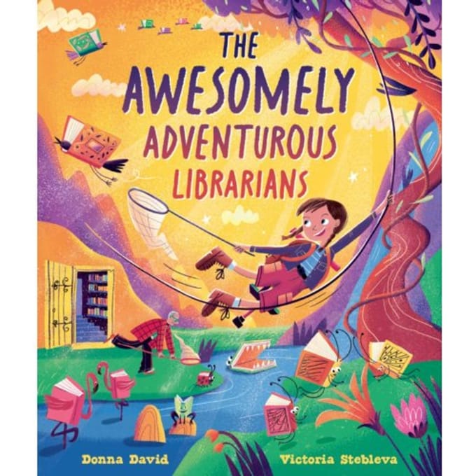 The Awesomely Adventurous Librarians - Donna David