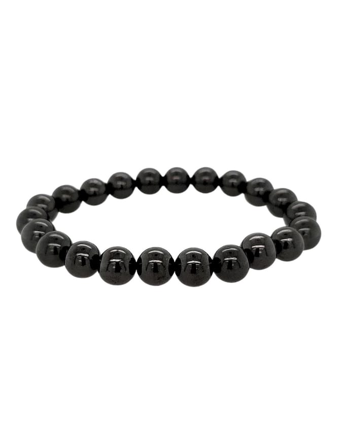 Shungit kralenarmband 8 mm