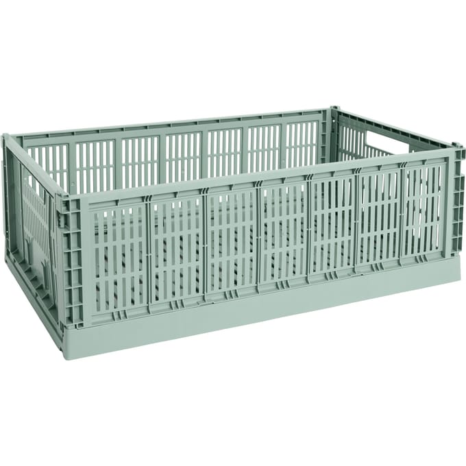 HAY Kleur Krat Mand X-Large - HAYCrateSageGreen