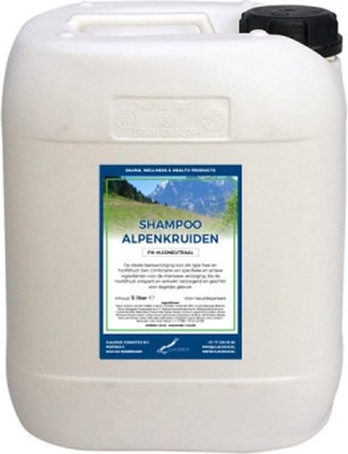 Shampoo Alpenkruiden - 10 Liter - Navulling - Haarverzorging