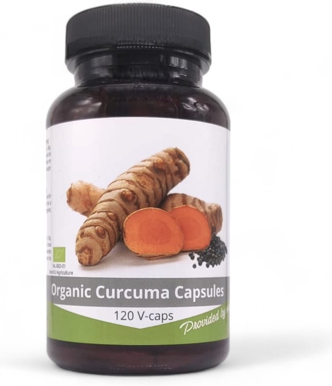 Nutrikraft - Kurkuma met Piperine Capsules Bio 600mg 60 Caps