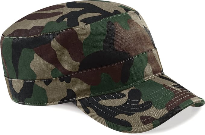 Beechfield Camouflage Army Cap B33 - Jungle Camo - One size