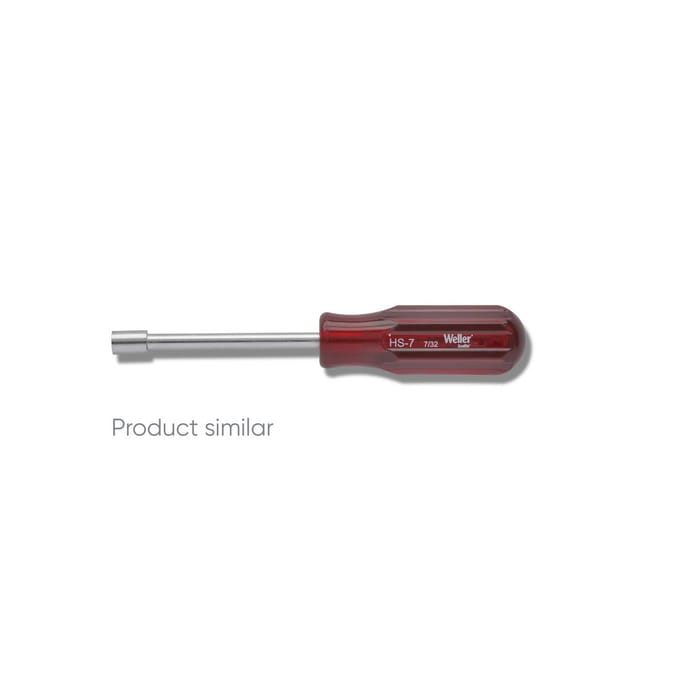 Weller Xcelite Dopschroevendraaier Sleutelbreedte (inch): 3/16 inch Koplengte: 79.4 mm