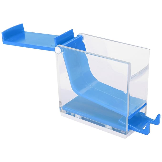 Dental Tandarts Wattenrol Dispenser Verdeelstuk Druktype Houder Blauw white