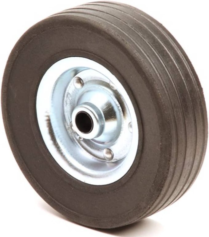 Neuswieltje met stalen velg - 225x65 mm