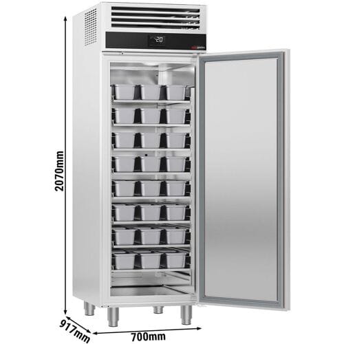 GGM Gastro Eistiefkühlschrank - mit 1 Tür - für 48x 5L oder 32x 7L Eisbehälter
