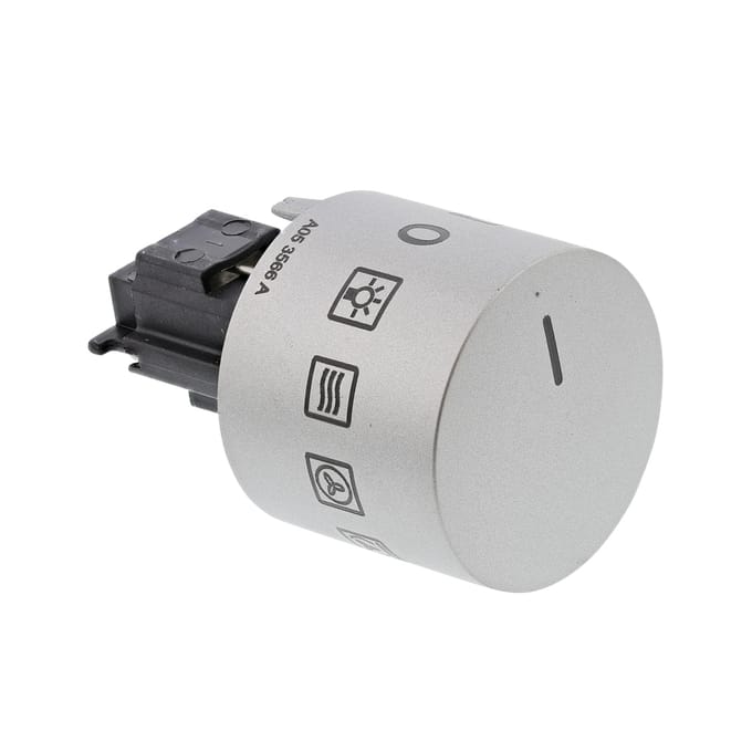AEG knop, functies, inox 140053566026