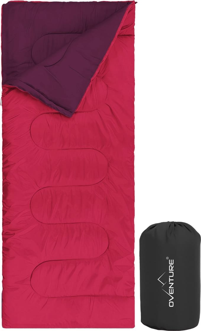 Oventure Snoozer slaapzak | 190x75 cm | Dekenmodel | Met compressietas