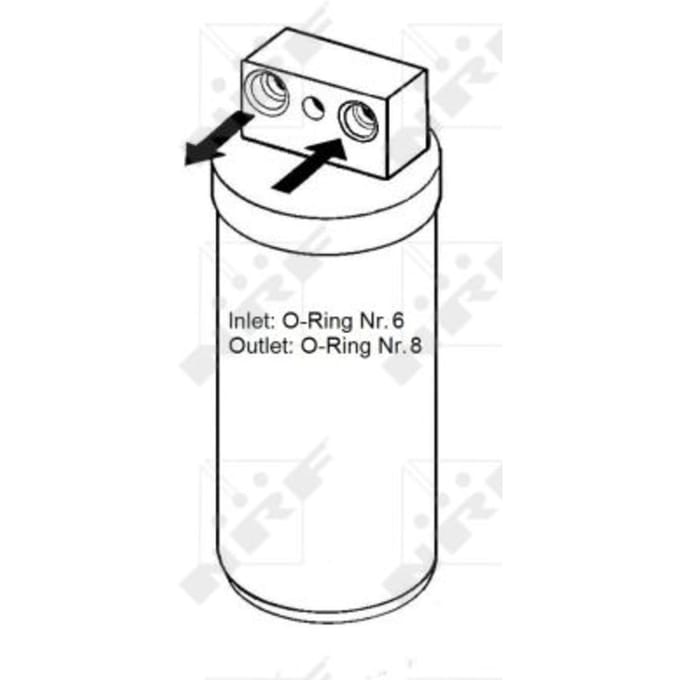 Droger, airconditioner NRF 33076