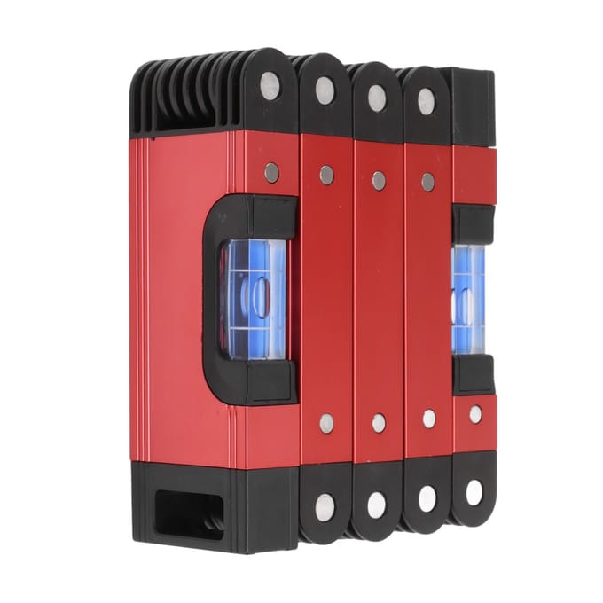 Opvouwbare Waterpas 28in Multifunctioneel Multihoek Houtbewerking Nauwkeurig Magnetisch 4 Libellen red