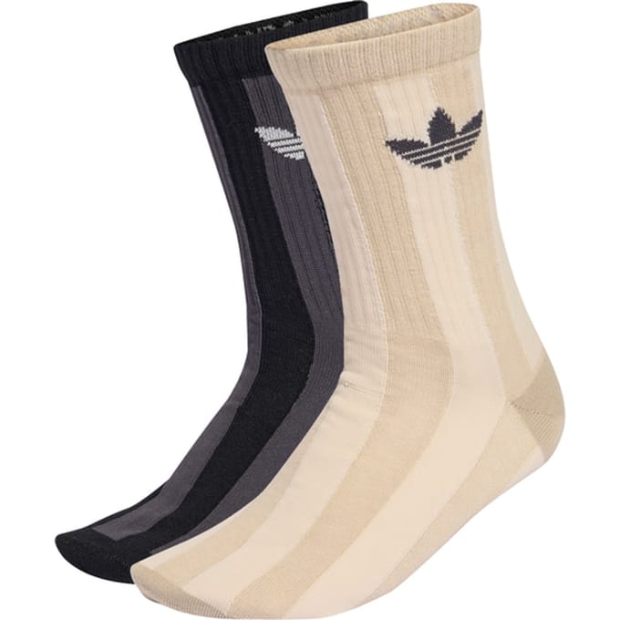 Adidas Stripes Crew 2er Pack Sokken Wit
