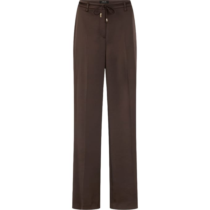 Marccain Pantalon Pantalons Donkerbruin Bc 81.41 W60