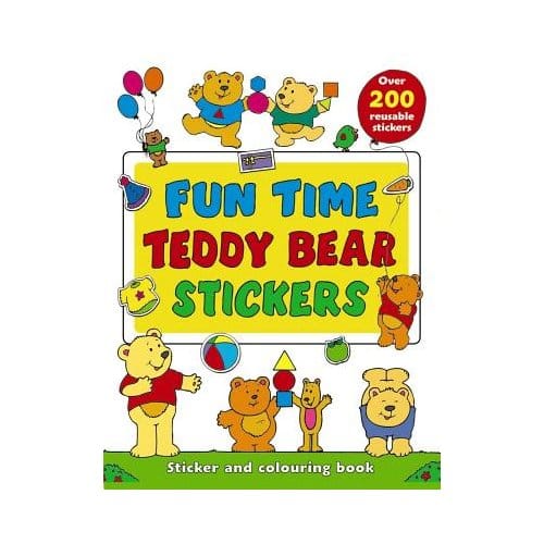 Fun Time Teddy Bear Stickers - Michael Johnstone