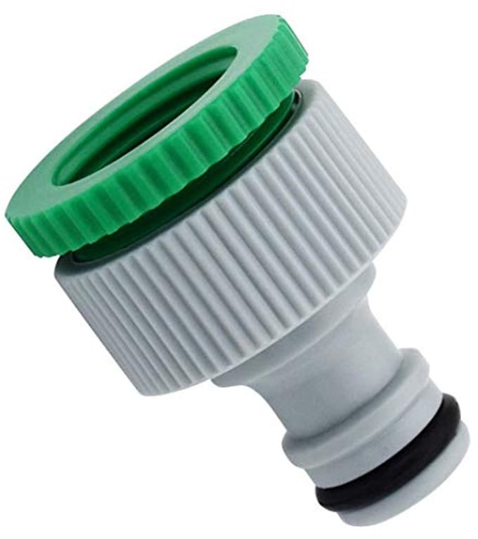 Kraanaansluiting 3/4" met 1/2" adapter voor tuinslang – Perfecte aansluiting voor je tuin