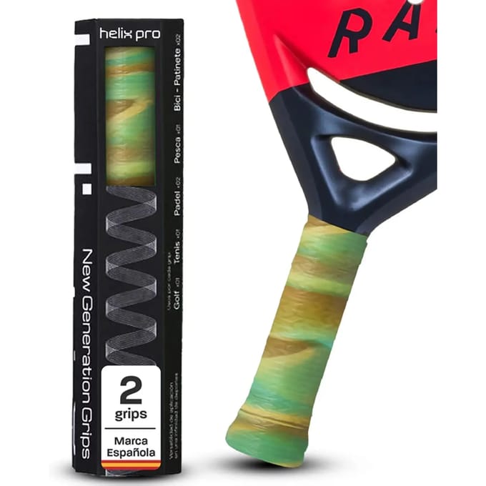 Helix Pro Padelgrip Verde/Marrón - 30