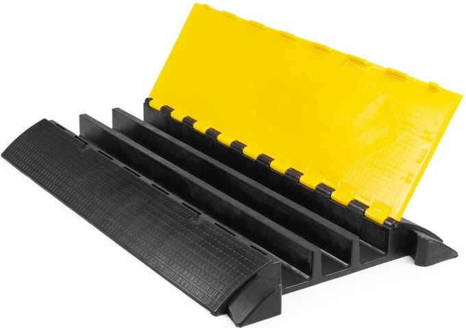 Kabelgoot - Power Dynamics CB3S - Professionele kabelbrug / kabelbeschermer - 94cm - 30 ton