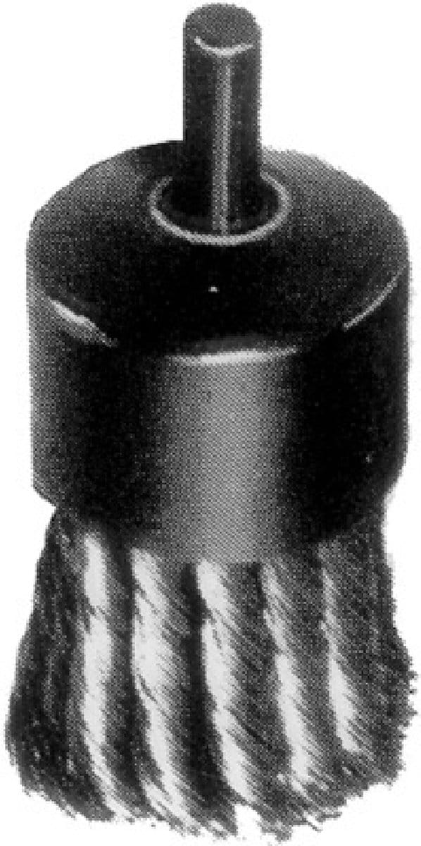 Osborn stifborstel getordeerd staaldraad 28mm 0,35 zp ( a 1 st )