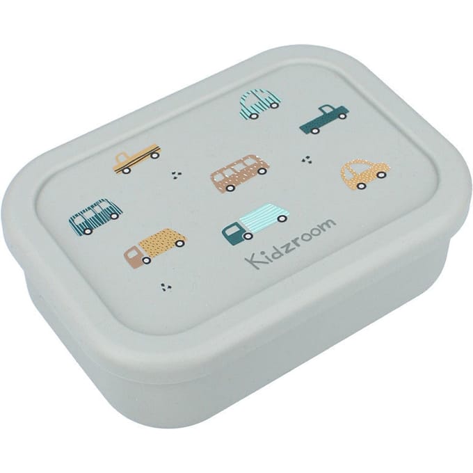 Kidzroom Sweet Cuddles Lunchbox - Groen - Auto's