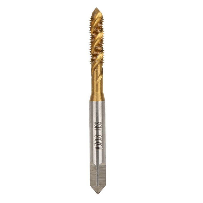 M5 Acier Rapide HSS Filetage Métrique Spiralé Main Taraud Bouchon Outil