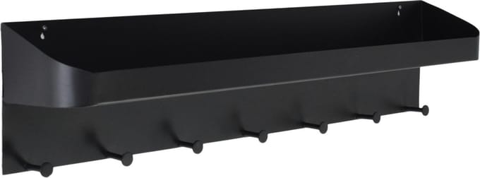 LOFT42 Lucia Kapstok - Zwart – Metaal – 7 haken