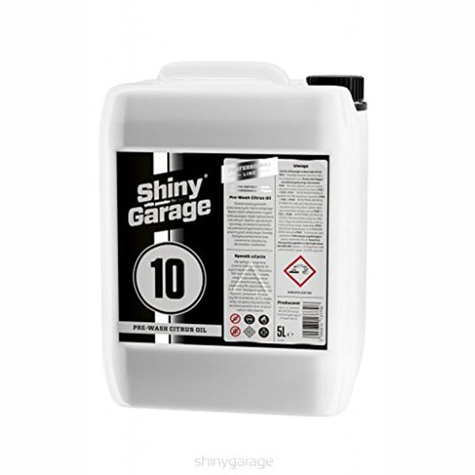SHINY GARAGE PRE-WASH CITRUS OIL 5000ML