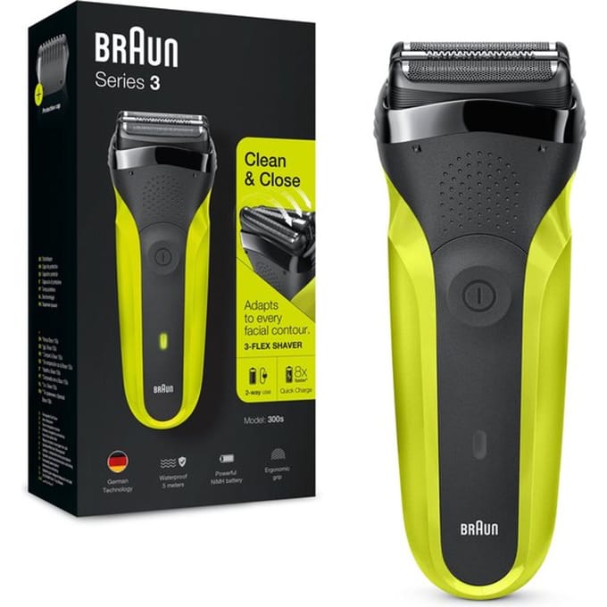 Braun 300s - Series 3 163305 Folie-scheerapparaat Zwart