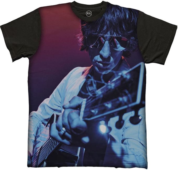 Richard Ashcroft - Guitar Heren T-shirt - L - Zwart