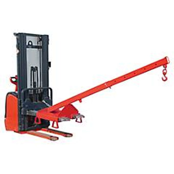 Lastarm voor heftruck, LAT 25-1,0, rood RAL 3000