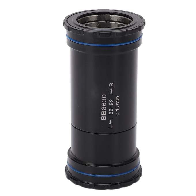 Fiets Trapas BB86 30 Press Fit In elkaar grijpende Fiets Trapas voor PF30 Crankstel Weg black