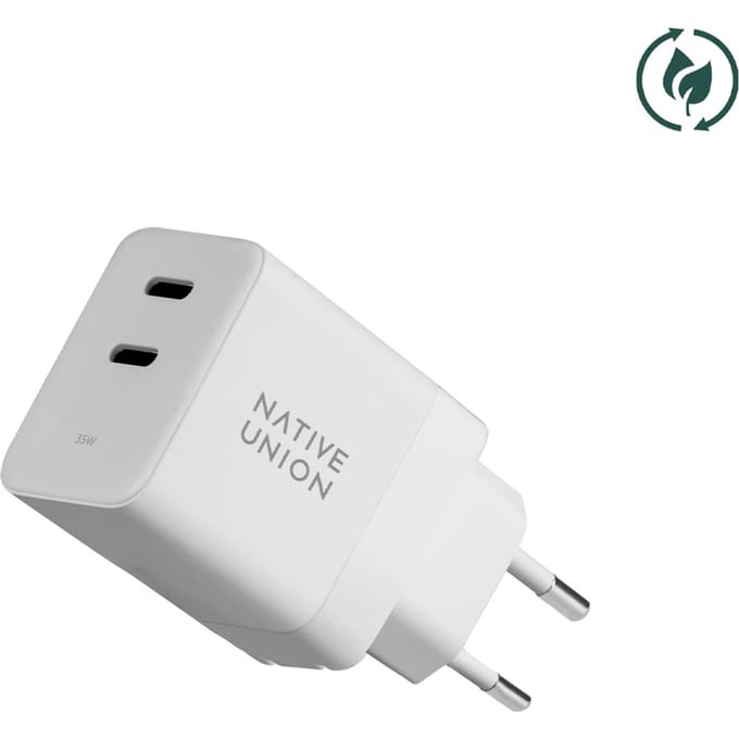 Native Union Fast Gan Charger 35W - Wit