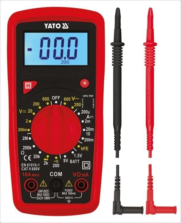 Yato YT-73081 MULTIFUNCTION DIGITAL METER