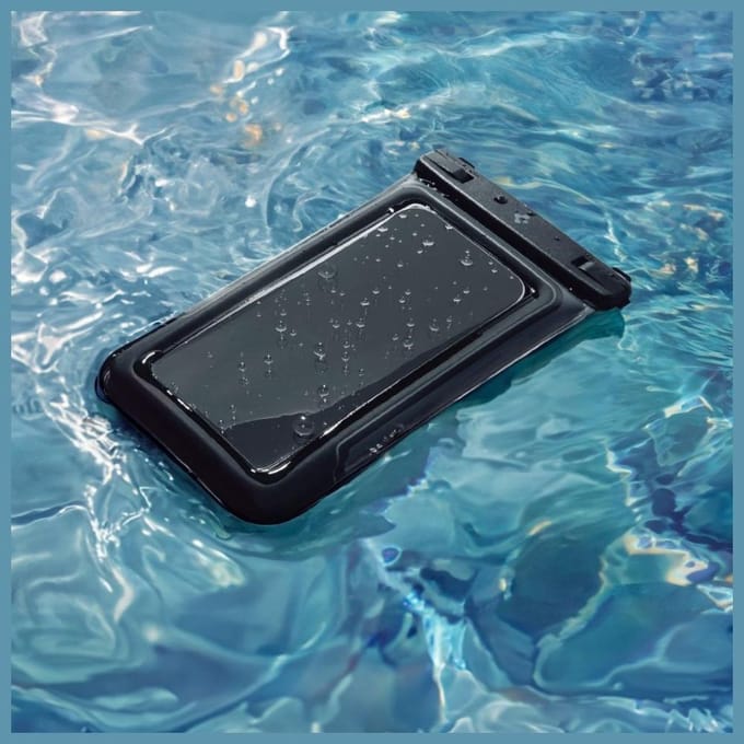 Spigen Waterdichte Hoesje 2-Pack A611P Voor Iphone Galaxy Met Matte
