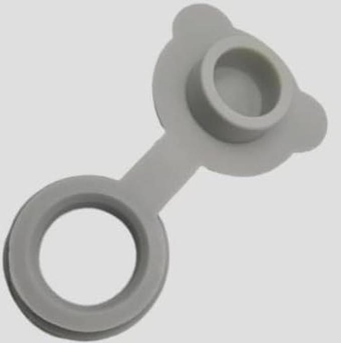 Badplug Set - Afvoer Stopper - Water Dicht Maken - Lekvrij Ontwerp - 3 Cm Diameter - Grijs